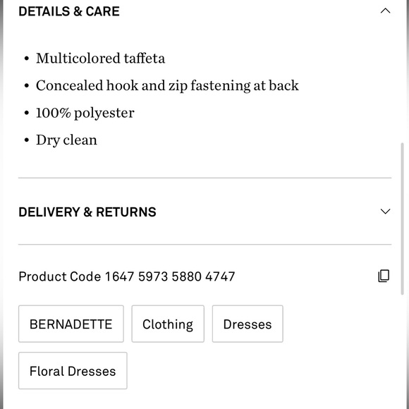 Bernadette Lena strapless floral-print taffeta gown - Picture 9 of 9